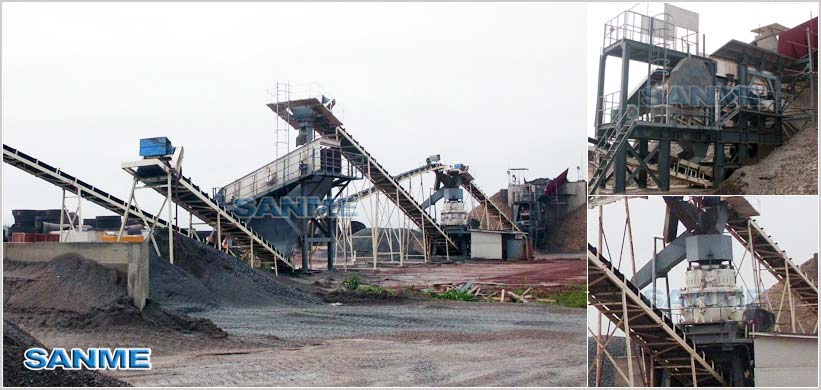 Benin 150TPH Granite Production Line